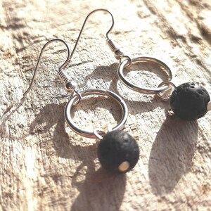 lava earrings,woman’s earrings,essential oils earrings,drop earnings,colourful lava earrings, healing jewelry,silver earrings,gift for woman