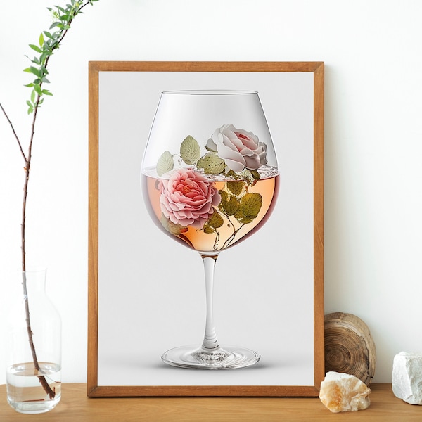 Wine Wall Art Etsy
