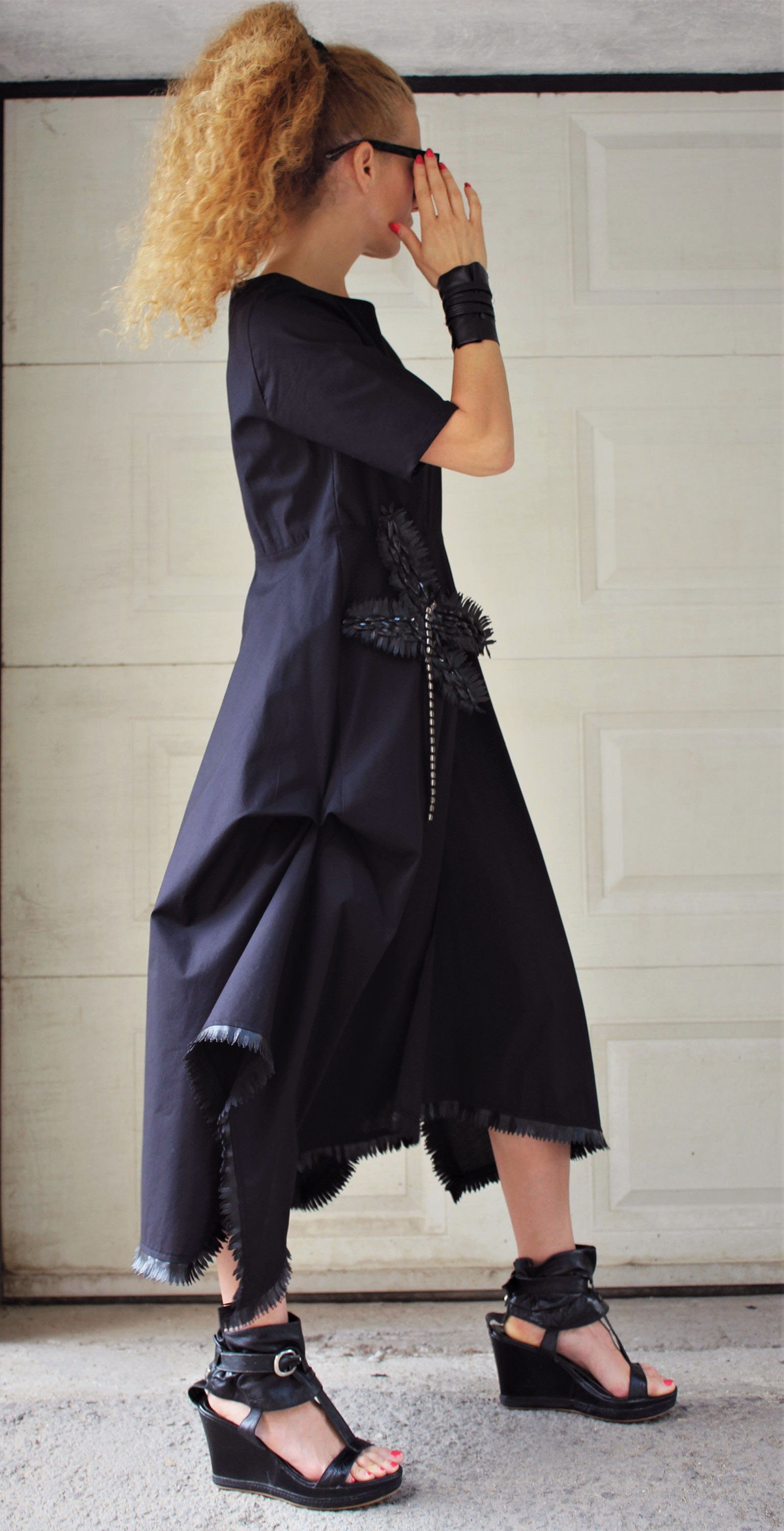 Elegant Butterfly Slim Dress