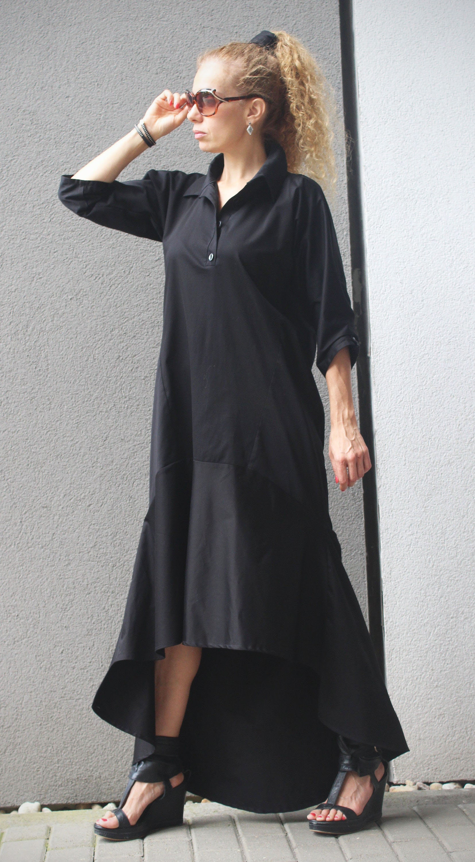 long sleeve baggy dress