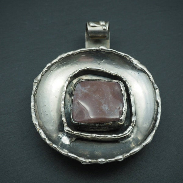 Brutalist 1970's Erik Dennung Pendant, AD Design - Erik Dennung & J. Andersen, Denmark.