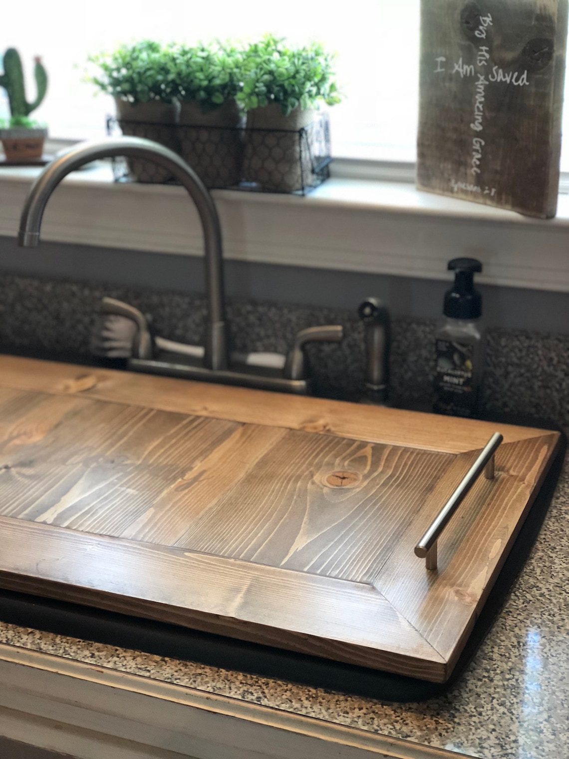Wooden Sink OR Stove Cover // Extra Counter Space in Kitchen Etsy