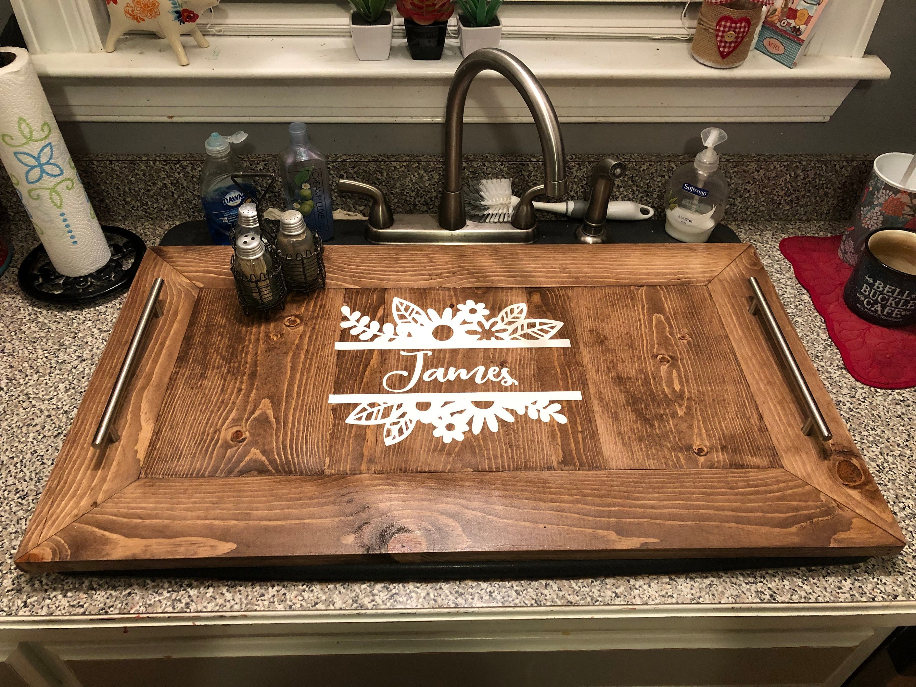 double kitchen sink cover