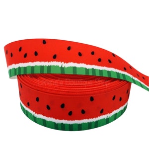 1.5&quot; Watermelon Grosgrain Ribbon - DIY Craft Supplies