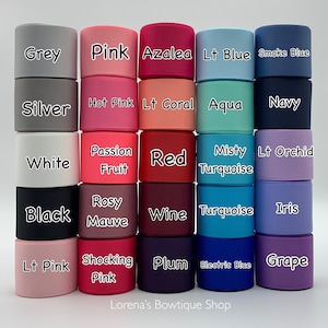 1.5&quot; Solid Grosgrain Ribbon - 5 Yards