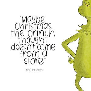 Grinch Print