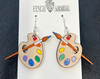 Paint Palette Earrings