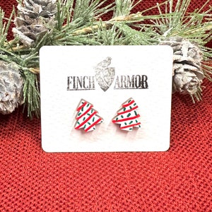 Christmas Tree Snack Cake Earrings