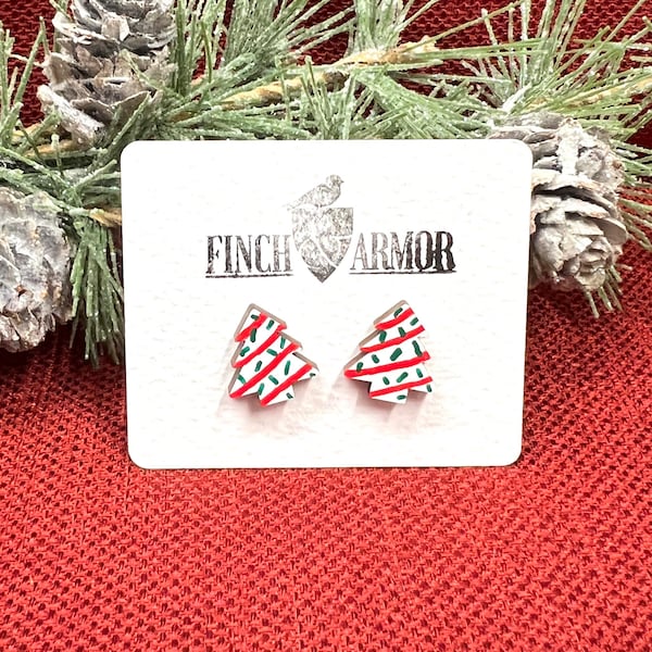 Snack Cake Earrings Etsy