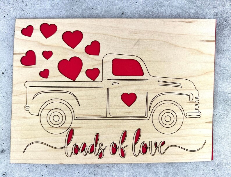 Loads of Love Valentine Card image 2