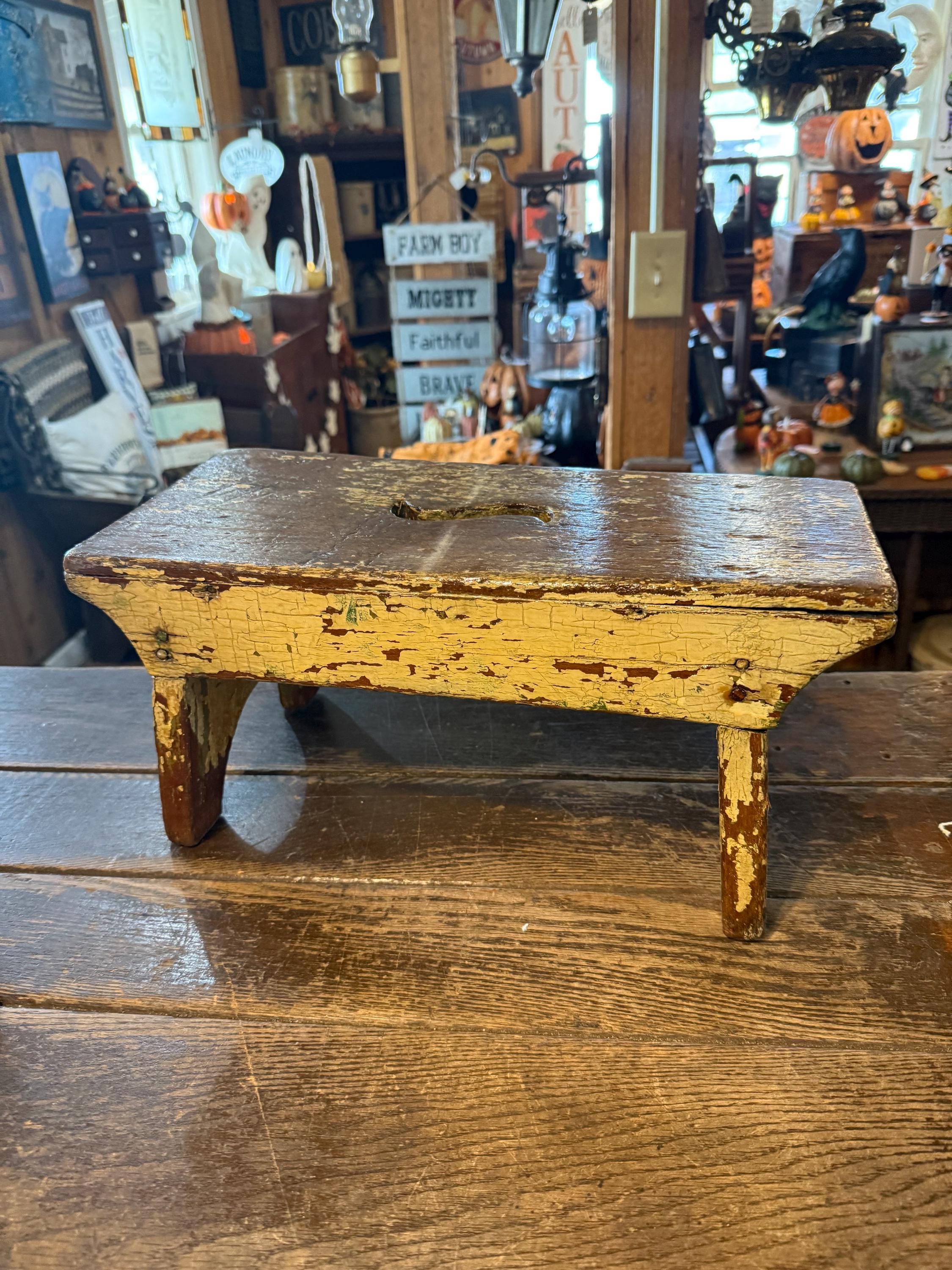 古家具　古いスツール 楽天市場】古材 スツール アンティーク家具 無垢材 木製スツール