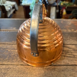 Antique unique design antique copper kettle