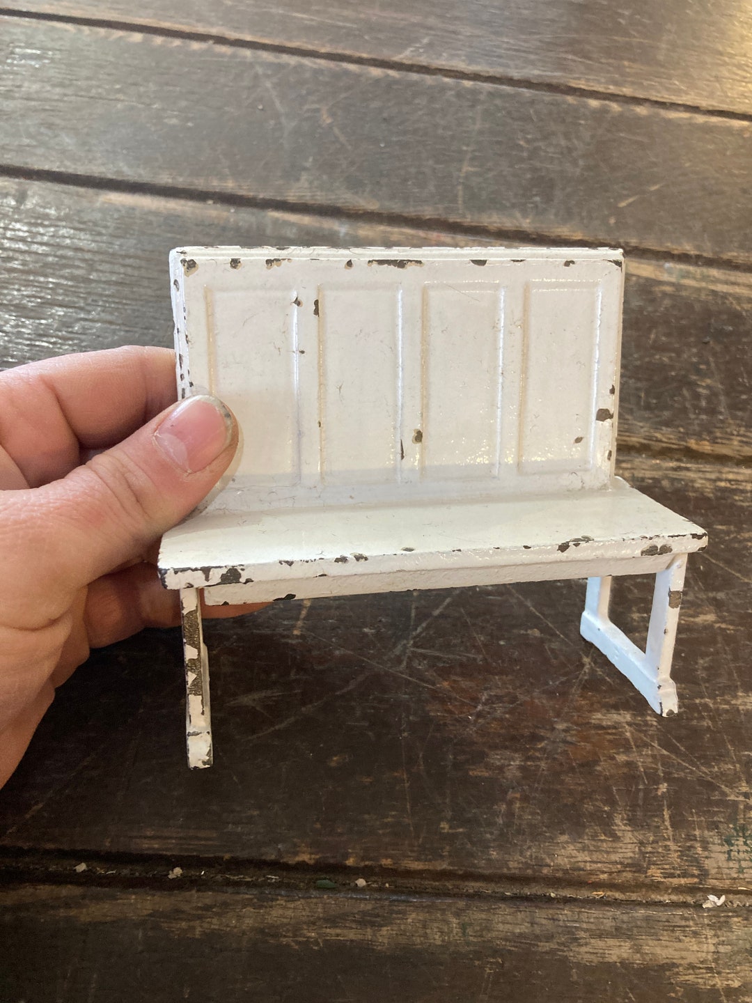 Antique Arcade Freeport Illinois Cast Iron Doll Furniture Set Etsy