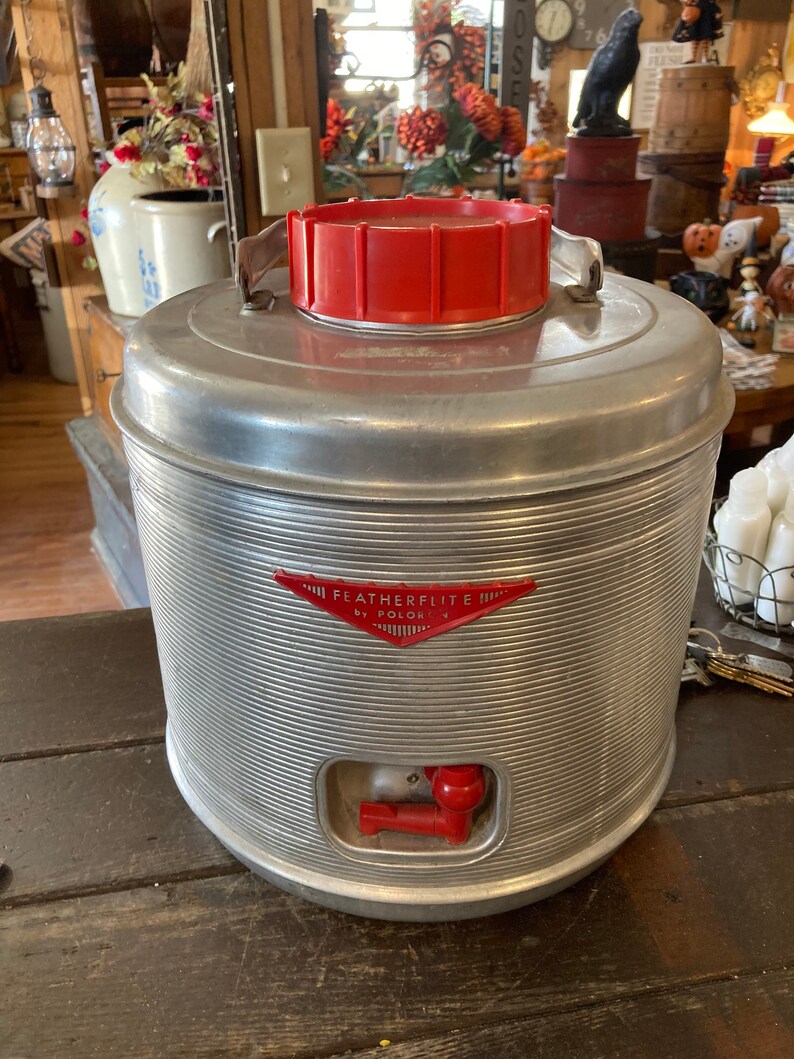 Vintage 1950s Retro Thermos Cooler Etsy
