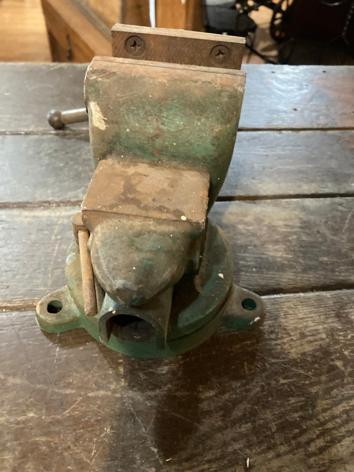 Vintage vise made in the USA. Etsy