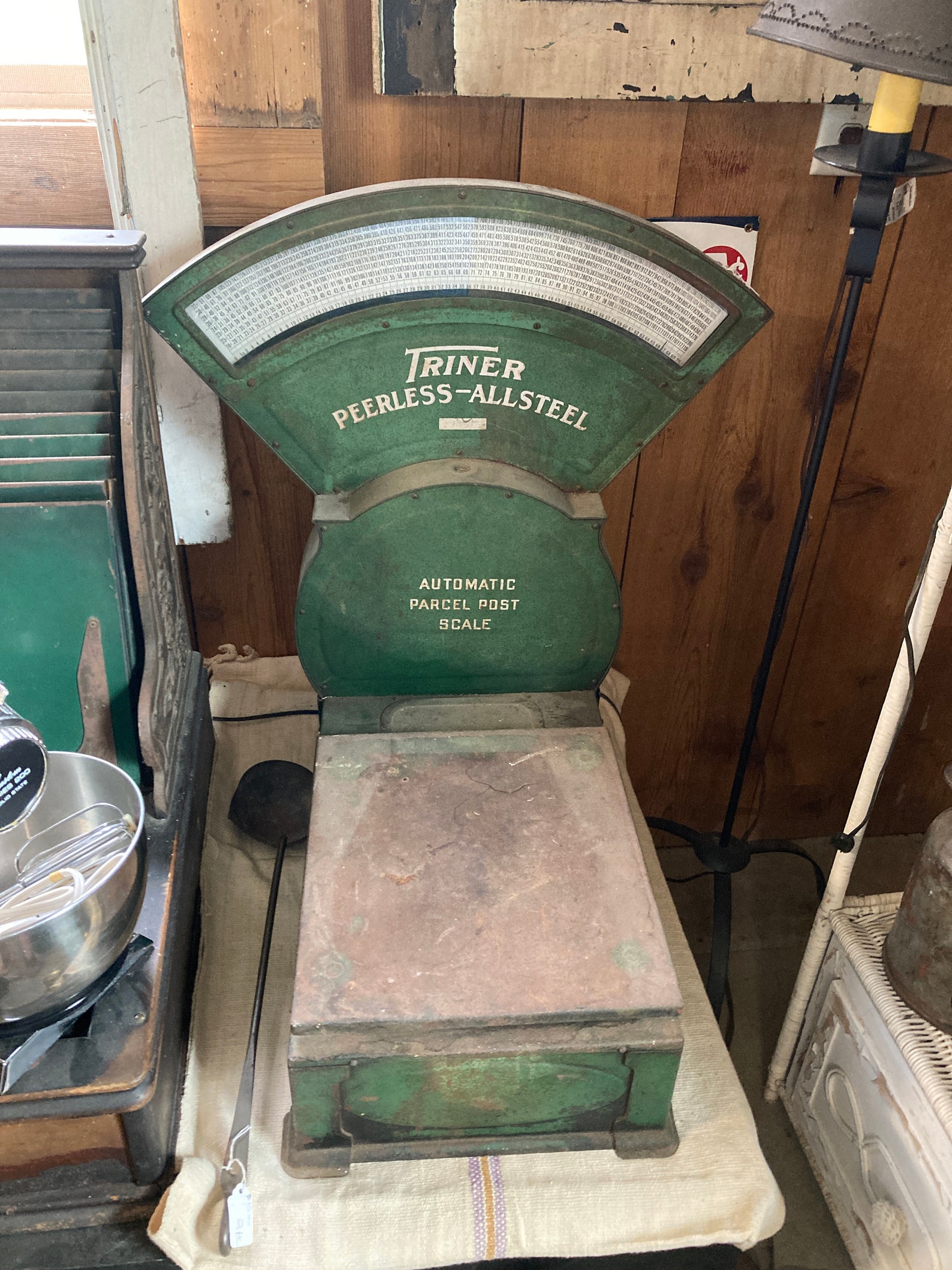Antique Triner large postal scale Etsy