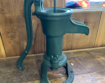 antique smaller cast iron pump