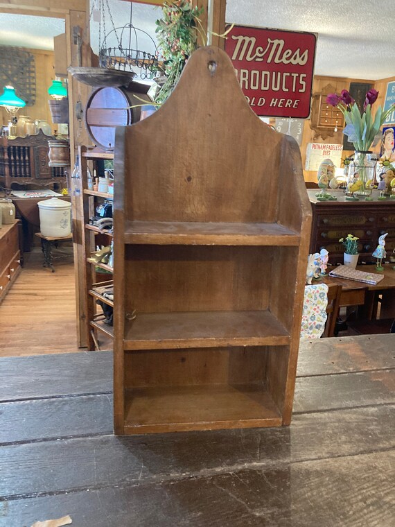 Vintage Older Handmade Shelf in Good Solid Condition. Etsy