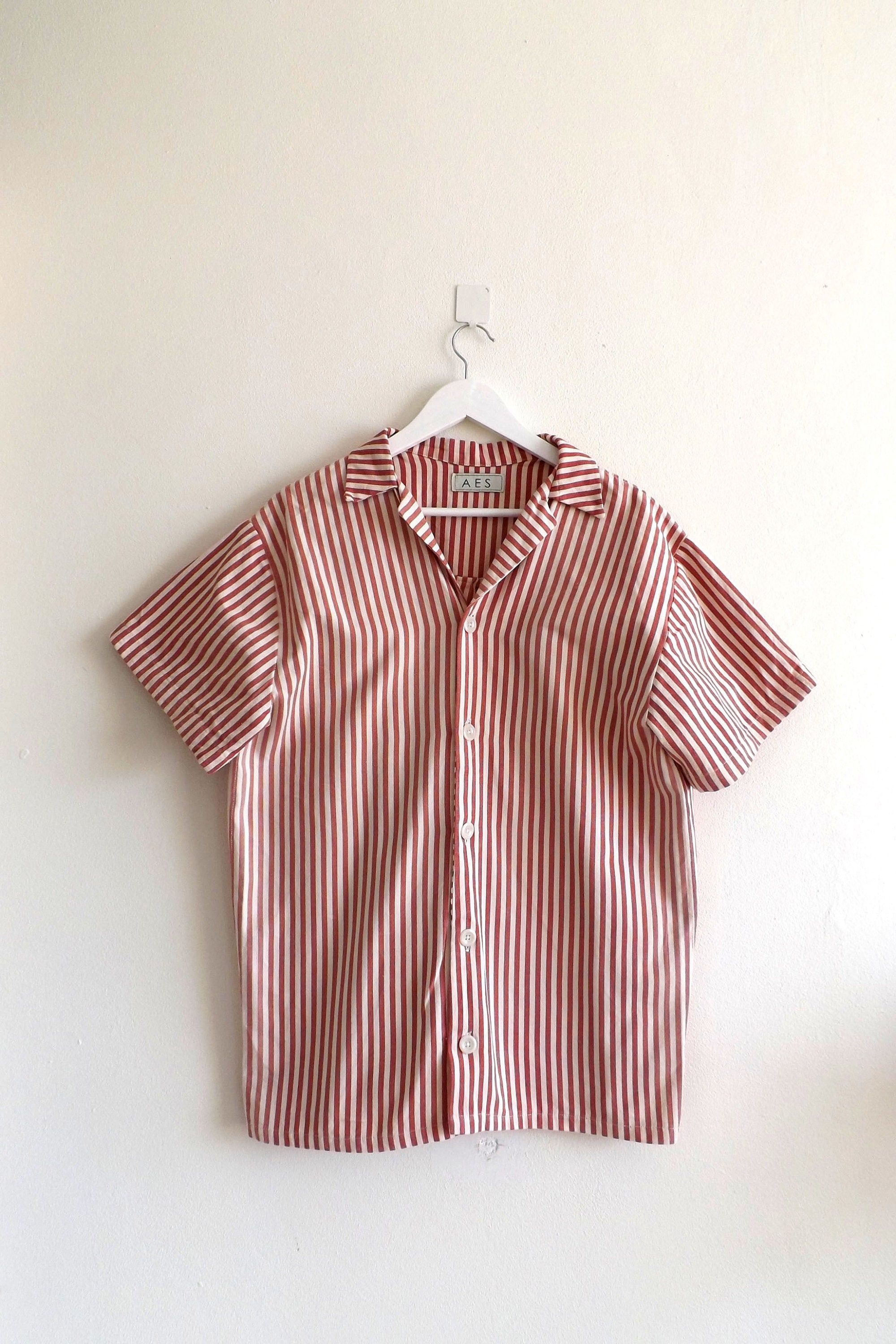 CLASSIC LOGO S/S OPEN COLLAR SHIRT 舐達麻