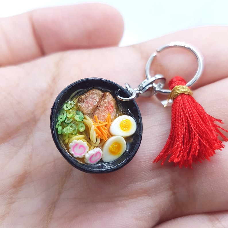 Miniature Ramen food charms polymer clay charms ramen Etsy