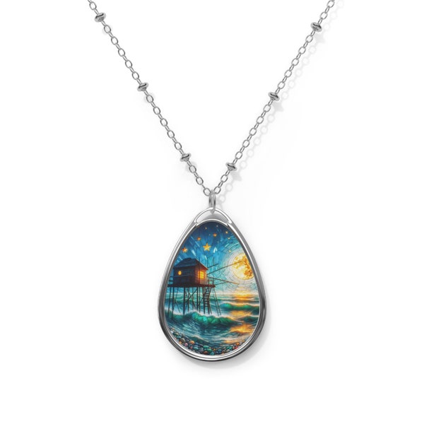 Costa dei Trabocchi, Oval Necklace