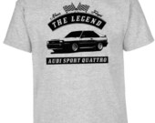 Audi Sport Quattro, T-Shirt, Car, Vintage Car, Young Car