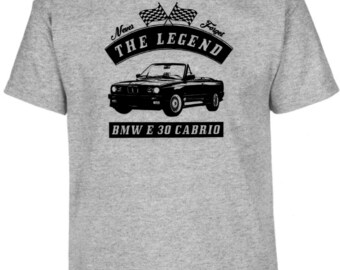 T-shirt bmw e 23 auto t-shirt premium original youtex