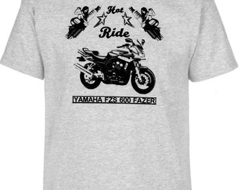 Oldtimer Motorcycle Youngtimer T-Shirt Bike Yamaha FZS 600 Fazer
