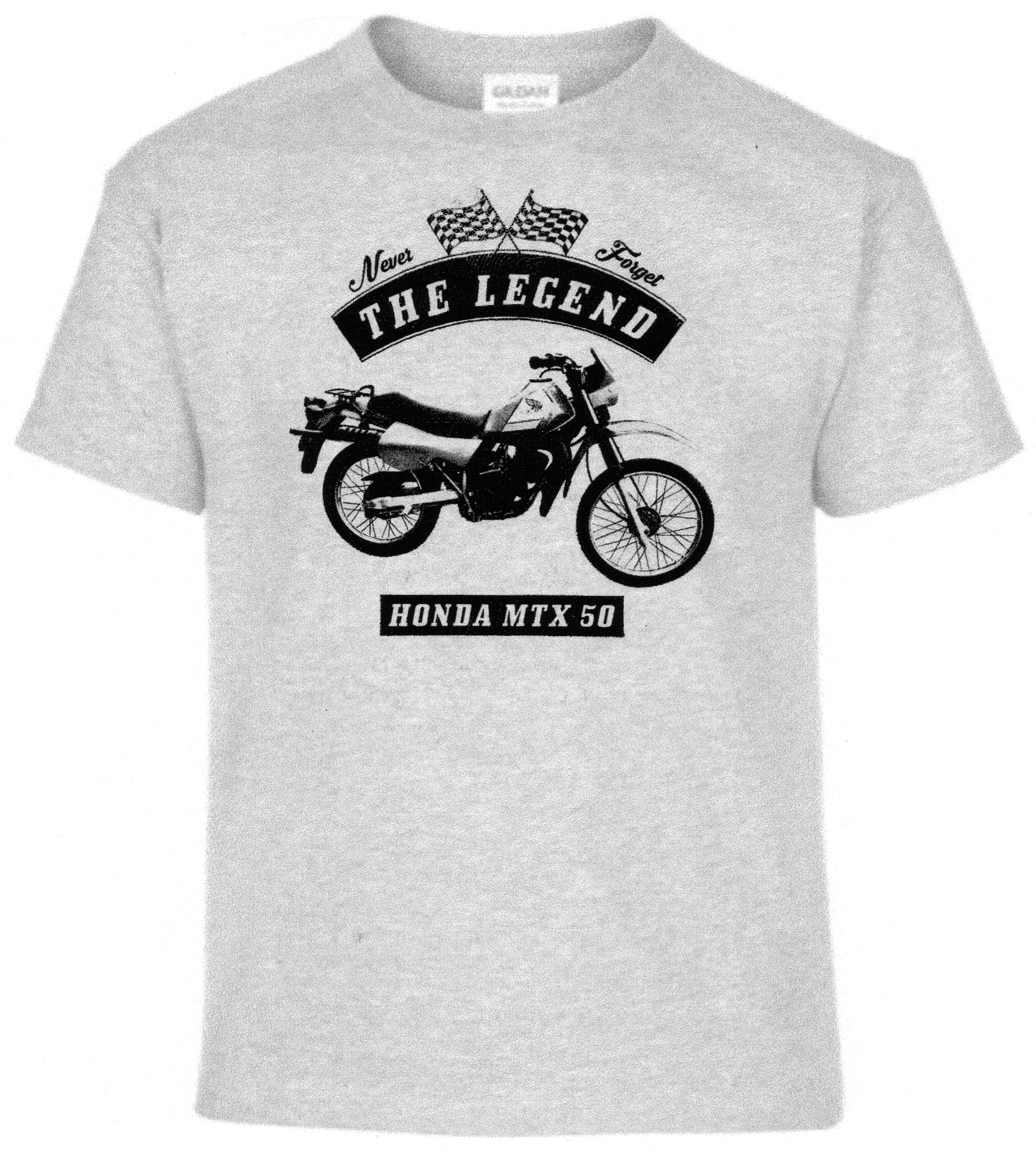 T Shirt Honda Mtx 50 Bike Motorcycle Oldtimer Youngtimer Etsy