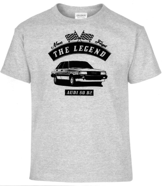 Audi 80 B2 T Shirt Car Vintage Car Young Timer Etsy
