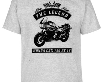 Honda cbx 1000 moto t shirt negro Oldtimer Youngtimer,