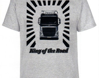 Volvo, King of the Road, T-shirt, truck, trucker, truck