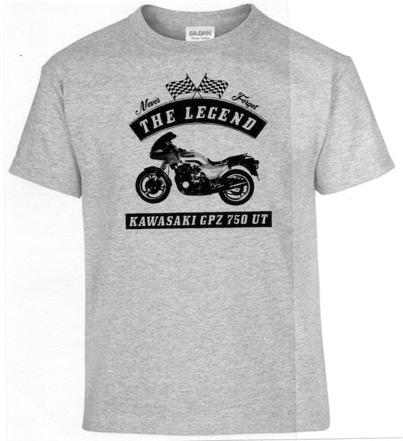 Kawasaki GPZ900R inspired vintage motorcycle classic bike shirt tshirt ...