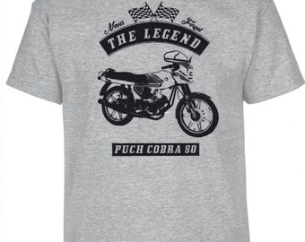 Puch Maxi S Cobra Pinzgauer Oldtimer Mobylette Conducteur T-Shirt
