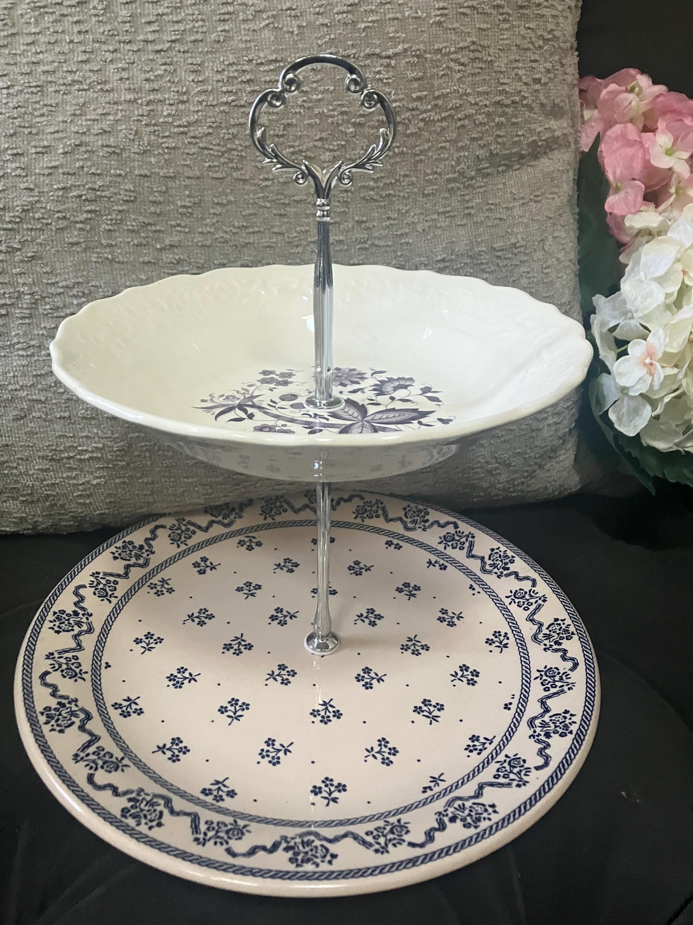 Johnson Brothers Cake Stand - Etsy