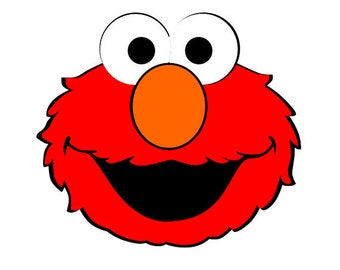 INSTANT Download Elmo and Cookie Monster Cookie Monster and Elmo SVG Cutting File, Cricut, Cameo, Silhouette. Cookie Monster Decal