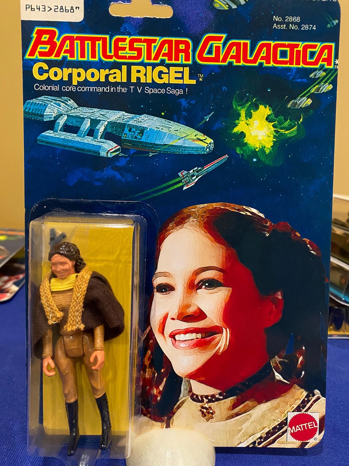 Bsg Rigel Battlestar Galactica RIGEL Custom Neo Vintage Painted Poseable/posable ...