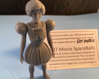 Custom Spaceballs Dark Helmet - Kenner Style Action Figure Custom Spaceballs Dark Helmet - Kenner Style Action Figure