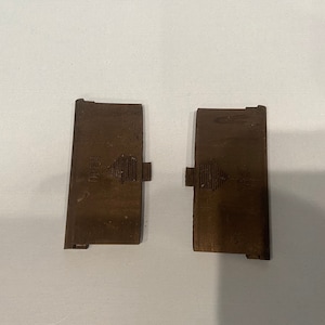 BUCK ROGERS Vintage Laserscope Reproduction Replacement Battery Covers x2