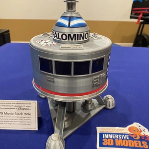 1979 Vintage Style Fan Made Palomino Space Ship 3.75” Scale MEGO Black Hole