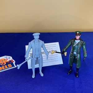 Rebellenmond Atticus Noble Poseable/Posable Action Figure 3.75 mit Echtheitszertifikat