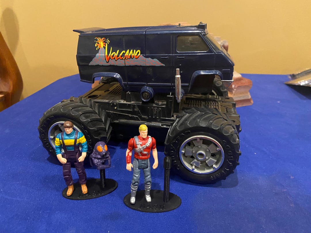 Mask Kenner Volcano Truck 4x4 1986 - Véhicule Jouet Vintage