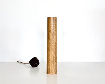 Curly Marri Feature Pepper Grinder , Modern Ceramic Salt Mill