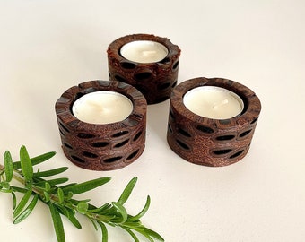 Banksia nut, Tea light candle holder, Natural, Rustic, Handmade, Australian, Mother's Day gift, Gift for her