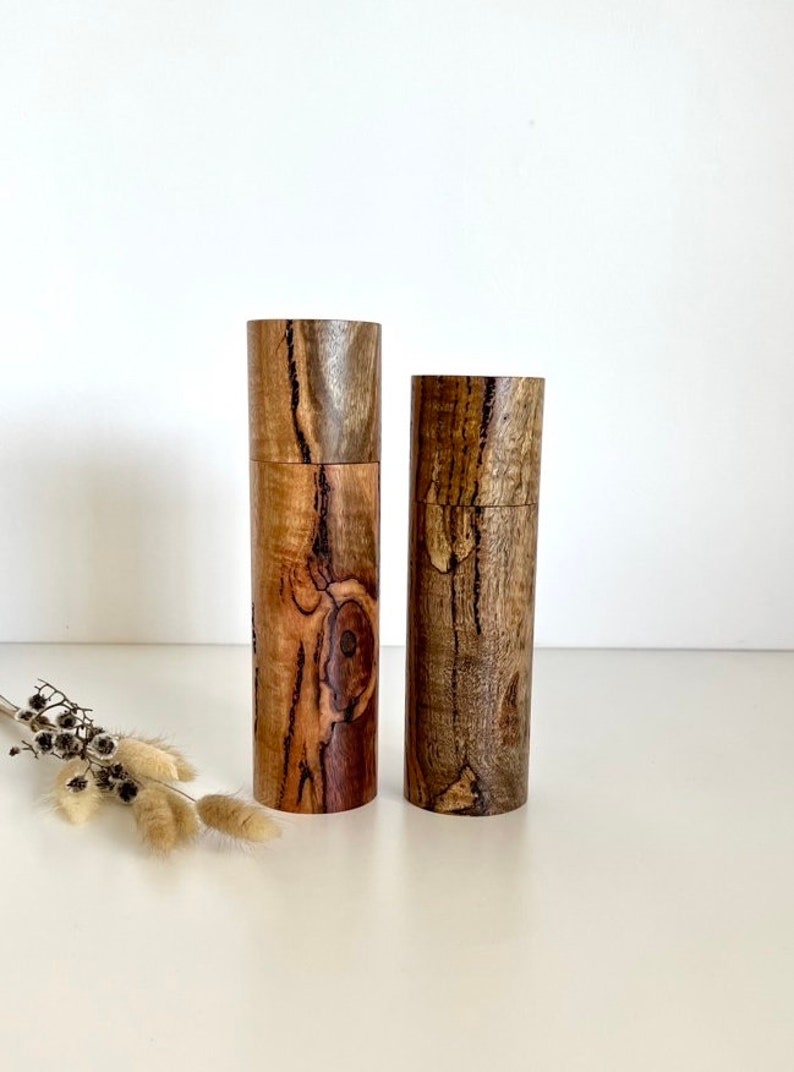 Custom Made, Pepper Grinder, Pepper Mill, Salt and Pepper mill set, Australian wood, Birthday gift, Crushgrind, Gift for her image 2