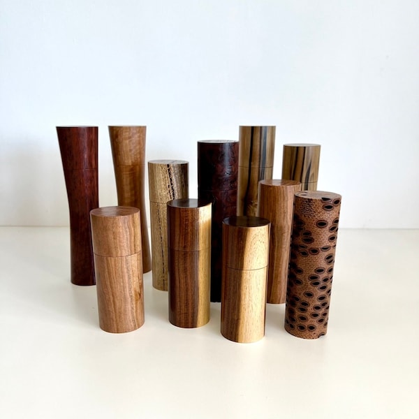 Custom Made, Pepper Grinder, Pepper Mill, Salt and Pepper mill set, Australian wood, Birthday gift, Crushgrind, Gift for him