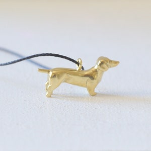 Dackel Charm Miniatur, Süße kleine Hund Anhänger, Dackel Anhänger, Dackel Anhänger, Tier Hund Unisex Schmuck