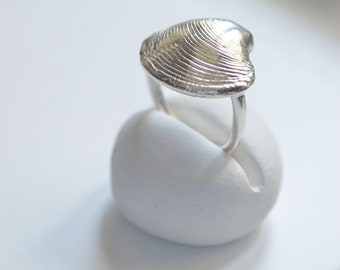 Meer verkaufen Silber verstellbarer Ring, Herzmuschel Ring, Meerjungfrau Ring, Neuheit Verlobung, Sommer Ring, bestes Geschenk, Strand Ring, Brautjungfer Ringe