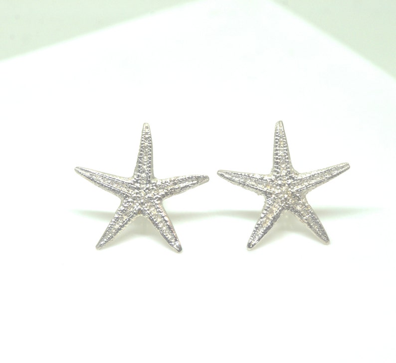 Starfish Earrings, Sea Shell Star Earrings, Summer Statement Earrings, Beach Finds, Wedding Bridesmaid Earrings, Best Summer Gift, Best Gift image 7
