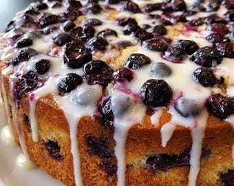 Blueberry Breakfast Cake RECIPE Download Printable PDF
